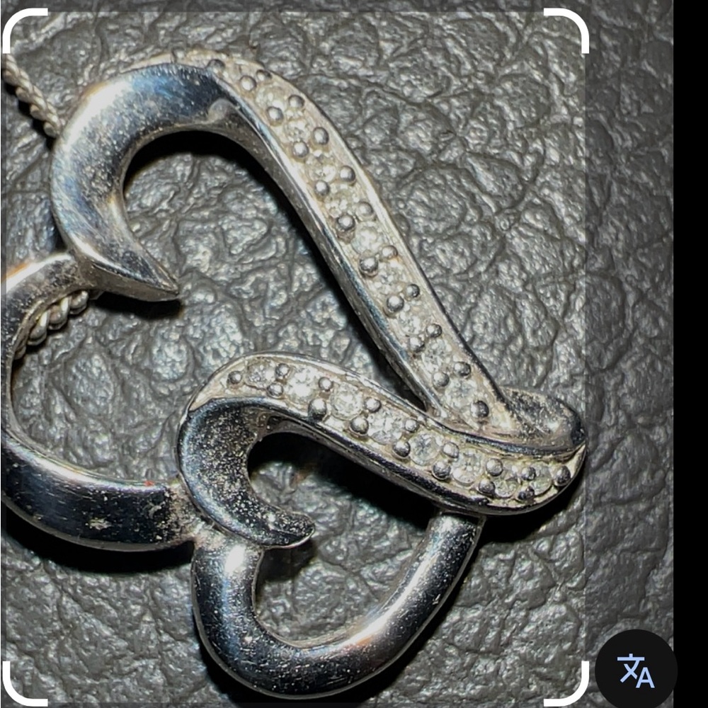 Silver Heart Pendant Necklace